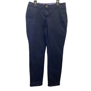 Nautica‎ Jeans Women Navy Blue Chino Pants Size 4